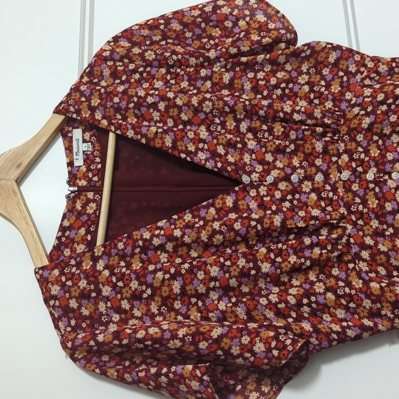 MADEWELL floral mini dress - Picture 2 of 7